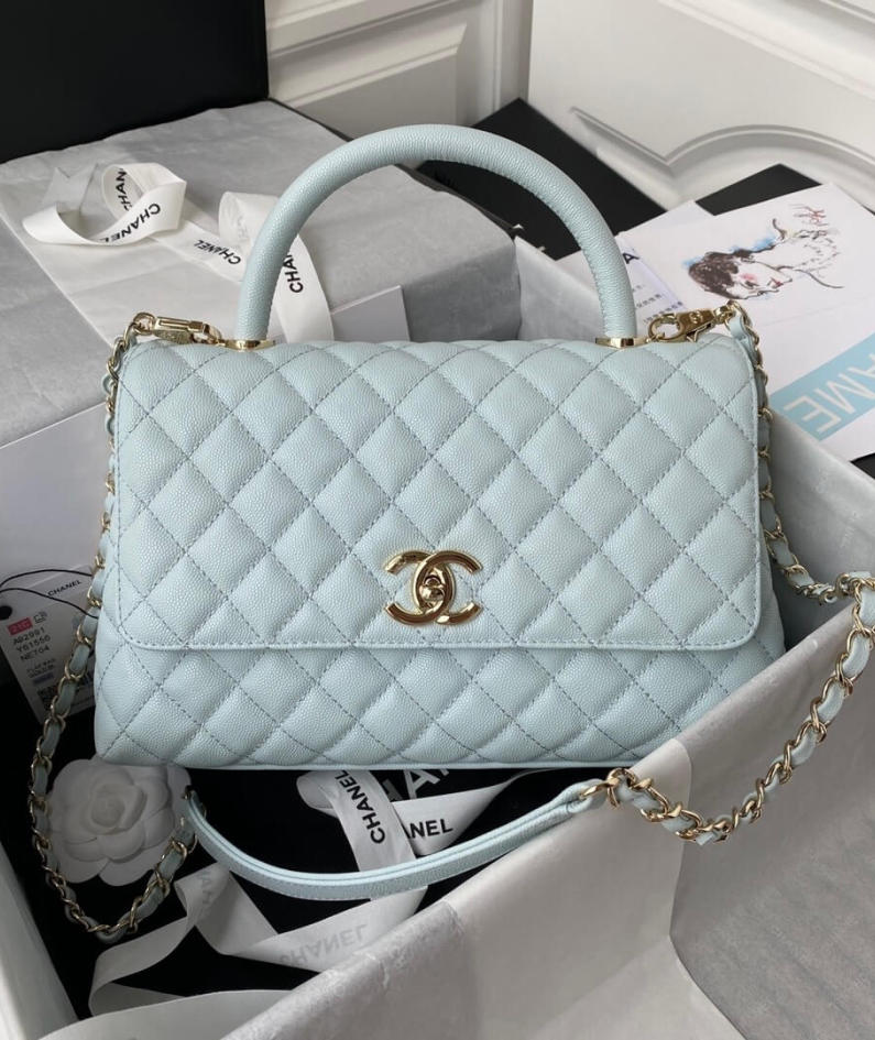 CHANEL Coco Handle Bag Small