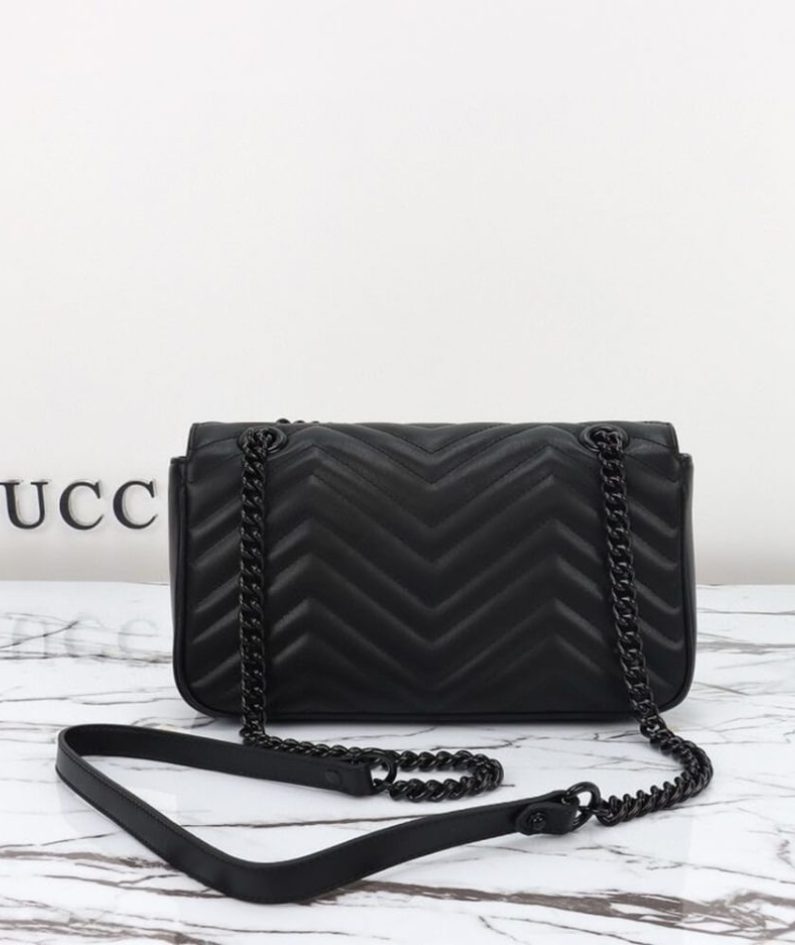 GG Marmont small matelasse shoulder bag
