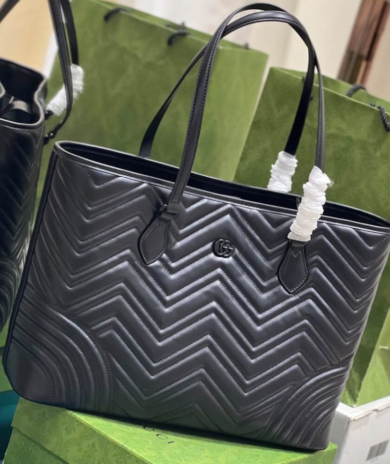 GG MARMONT LARGE TOTE BAG