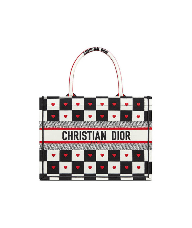 SMALL DIORAMOUR DIOR BOOK TOTE