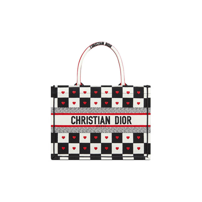 SMALL DIORAMOUR DIOR BOOK TOTE