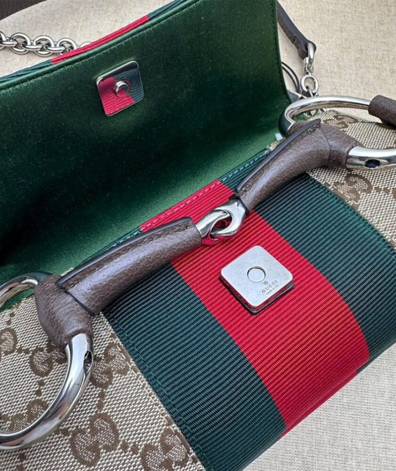 GUCCI HORSEBIT CHAIN SMALL SHOULDER BAG