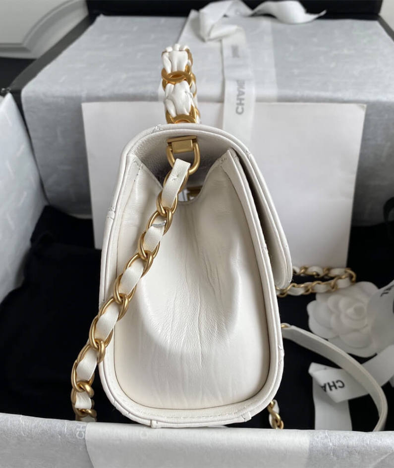 CHANEL Mini Flap Bag with Top Handle