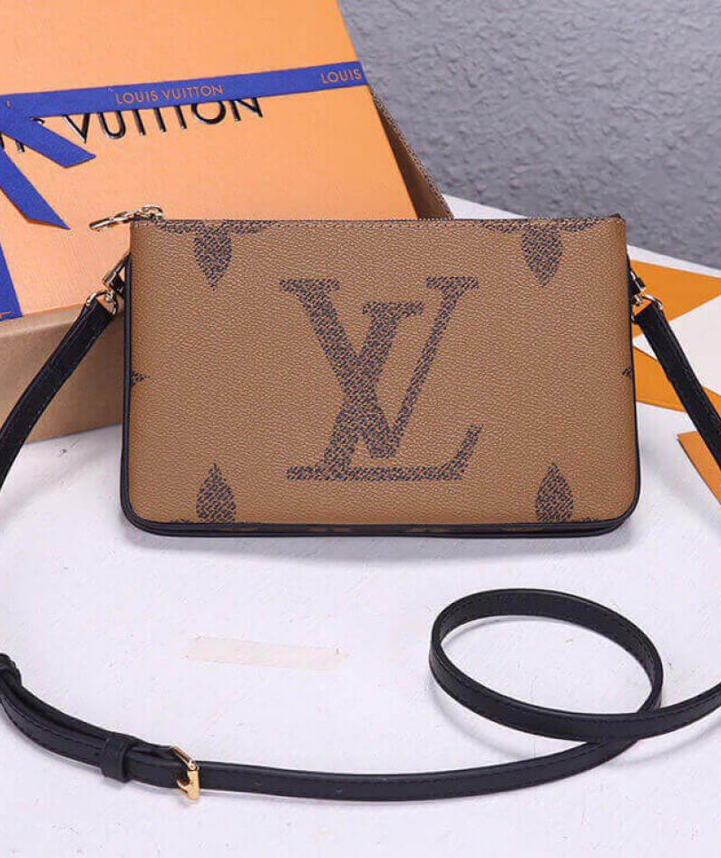 LV Double Zip Pochette
