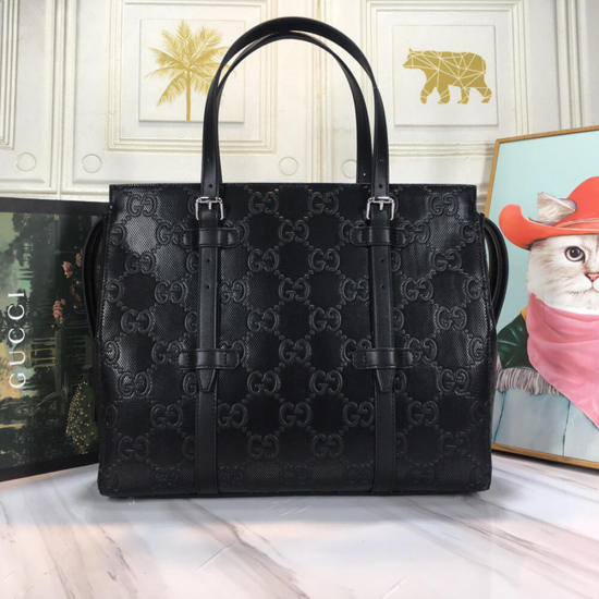 GG embossed tote bag GG embossed tote bag