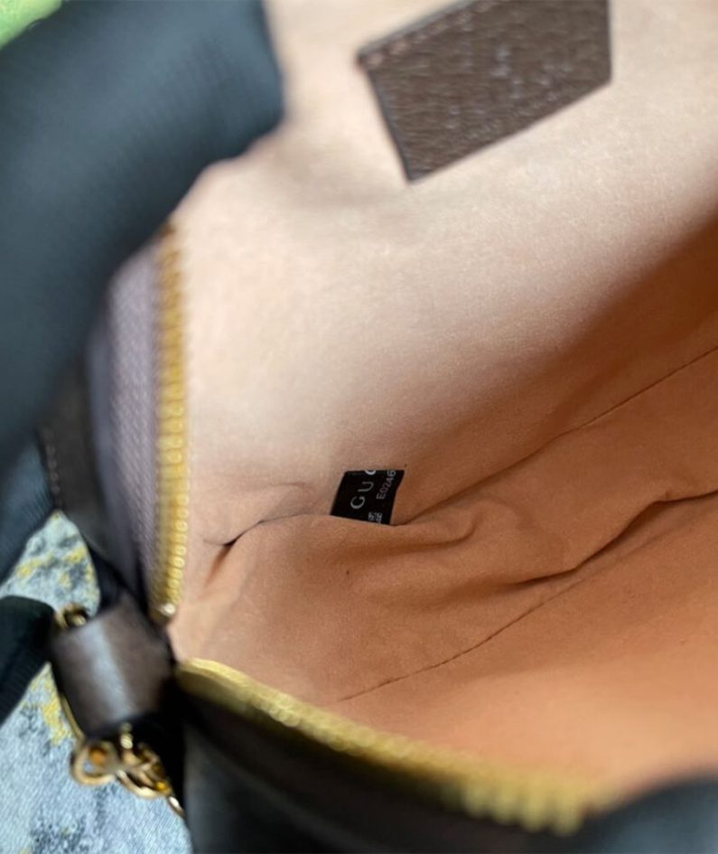 Ophidia GG mini round shoulder bag