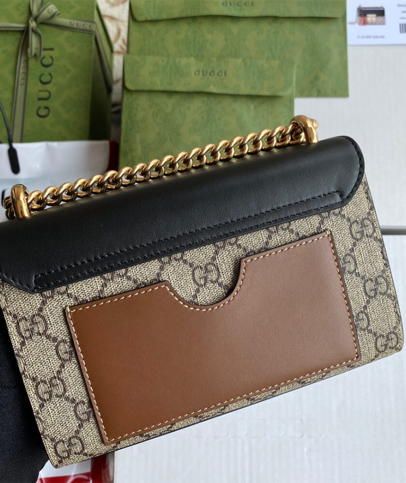 Padlock small GG shoulder bag
