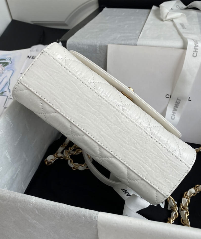 CHANEL Mini Flap Bag with Top Handle
