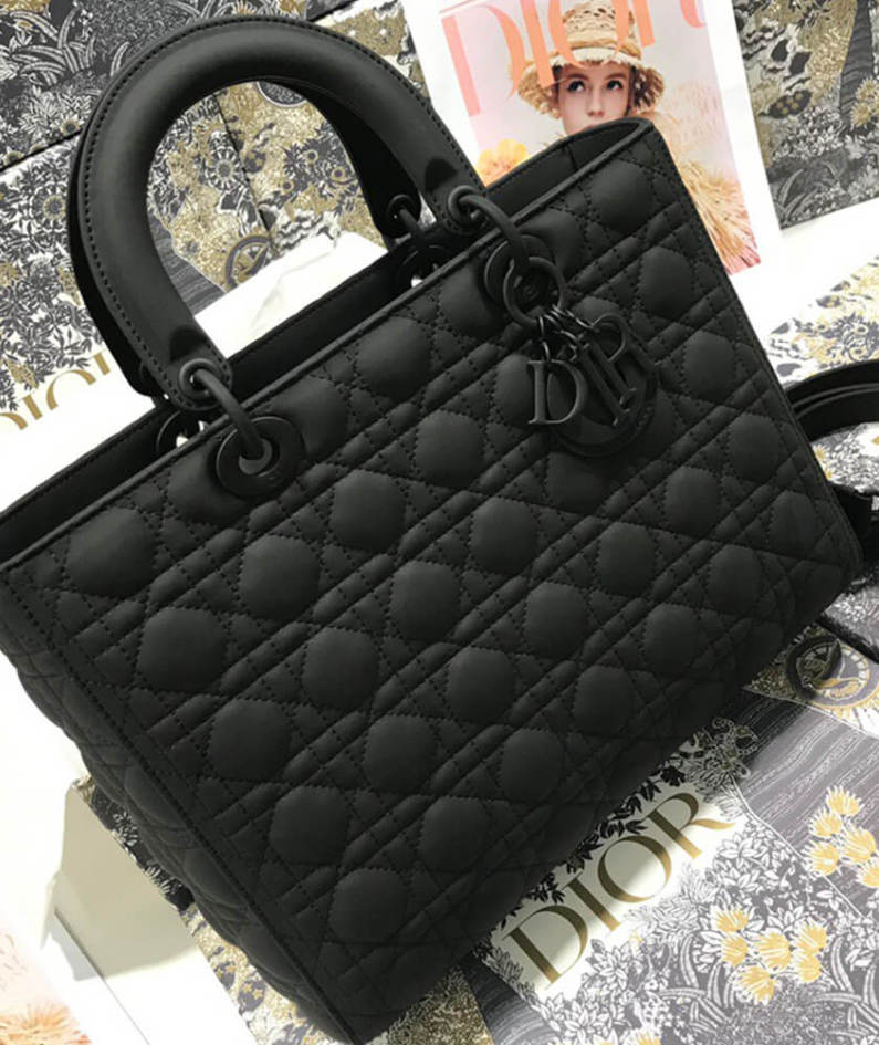 DIOR LARGE LADY DIOR BAG