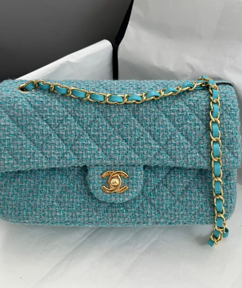 Chanel Tweed Medium Classic Flap Bag