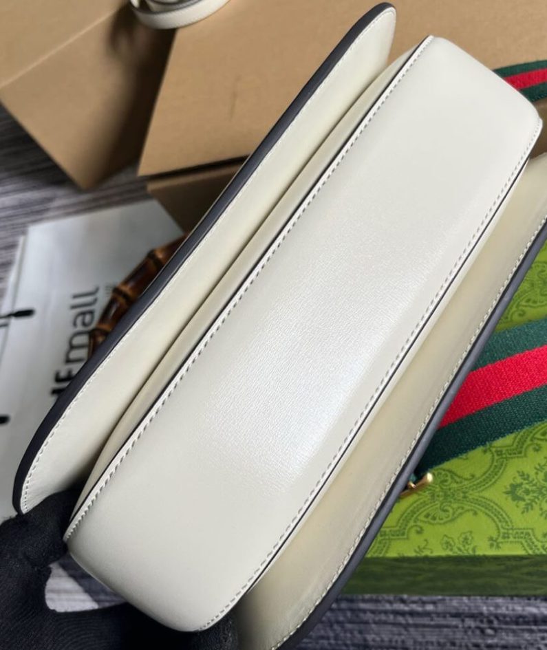 GUCCI BAMBOO 1947 MEDIUM TOP HANDLE BAG