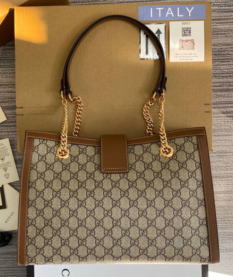 Padlock medium GG shoulder bag
