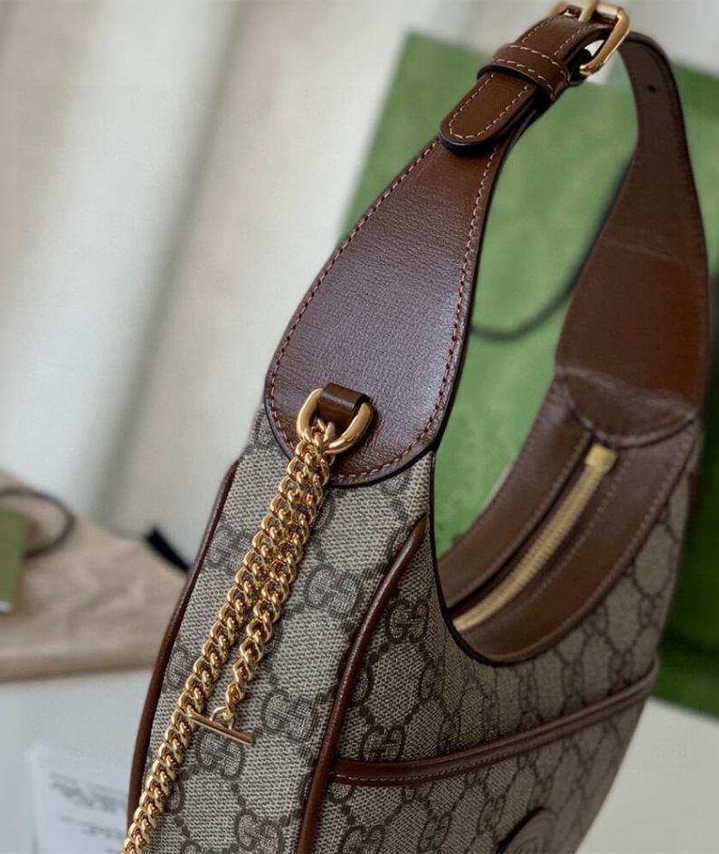 GG half-moon-shaped mini bag