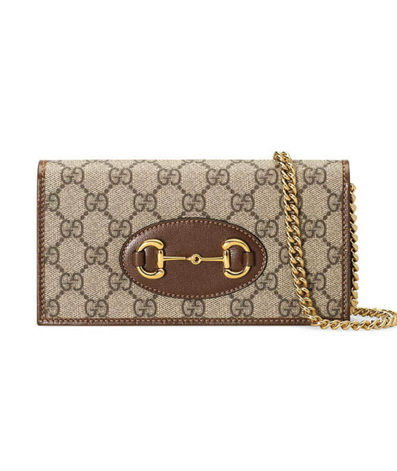 Gucci Horsebit 1955 Wallet With Chain