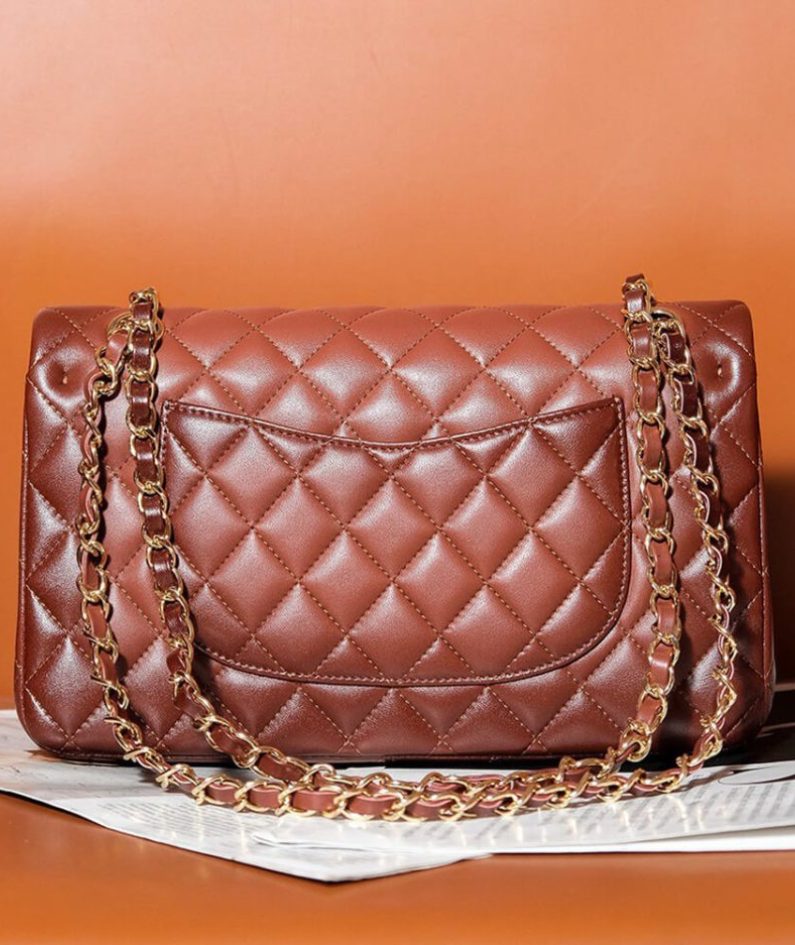 CHANEL CLASSIC 11.12 HANDBAG(high-end grade)