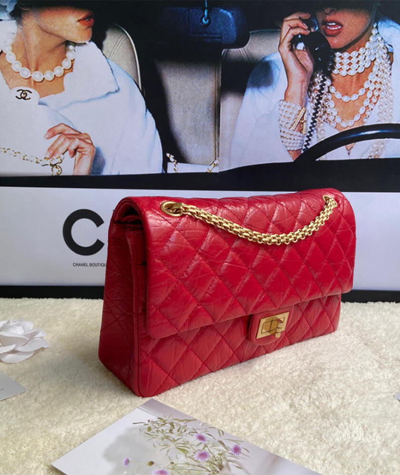 CHANEL LARGE 2.55 HANDBAG CHANEL LARGE 2.55 HANDBAG