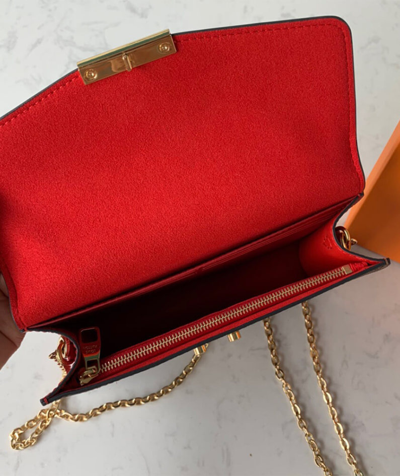 Louis Vuitton CROISETTE CHAIN WALLET