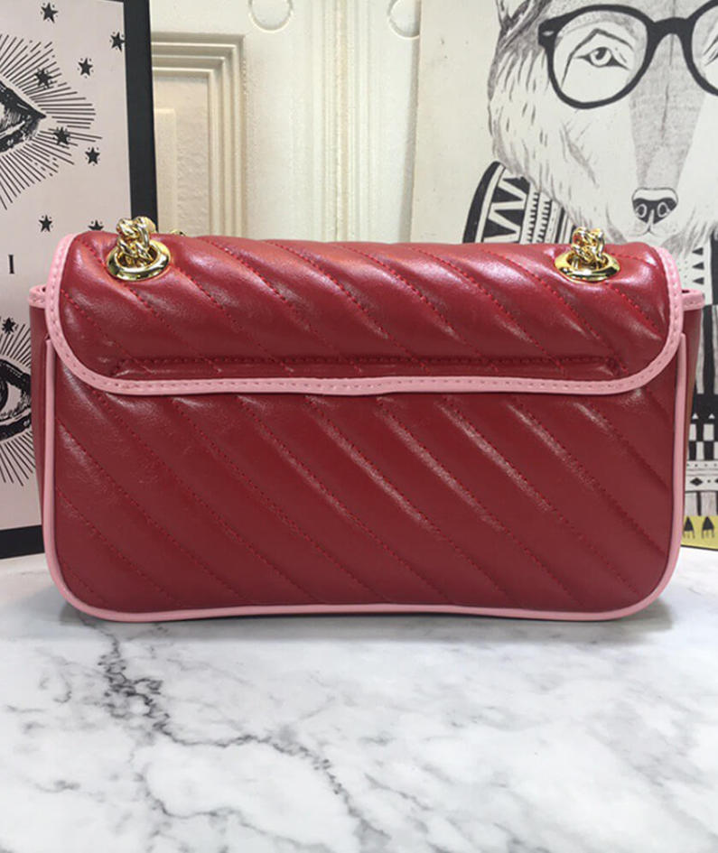 GG Marmont small matelasse shoulder bag