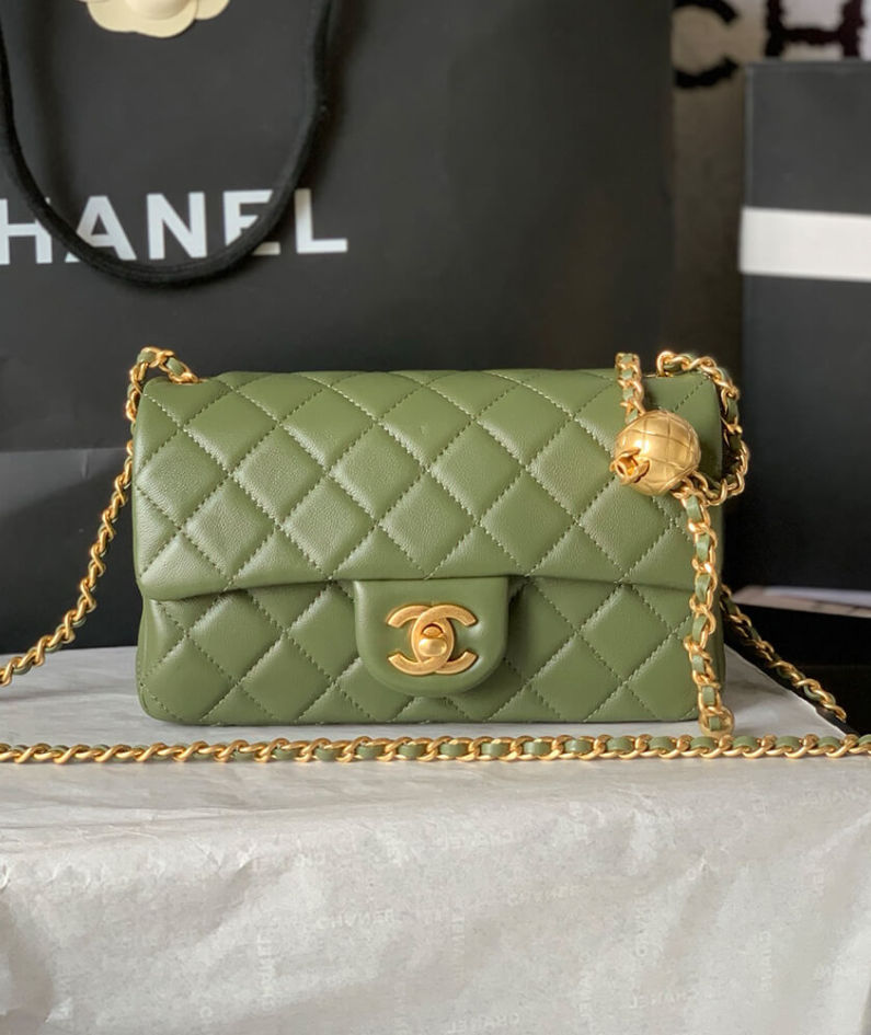 Chanel Pearl Crush Mini Rectangular Flap
