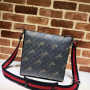 Gucci Bestiary Messenger With Tigers