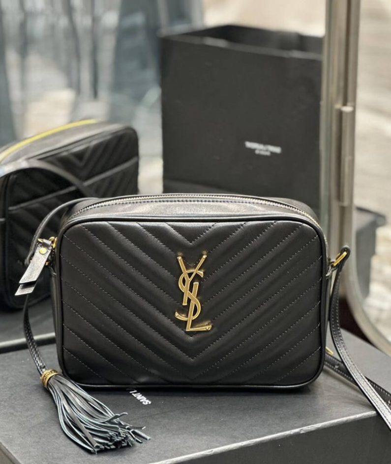 LOU CAMERA BAG IN QUILTED LEATHER