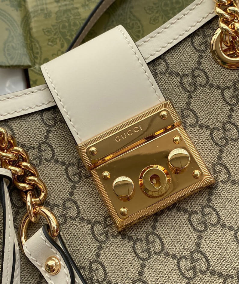 Padlock small GG shoulder bag