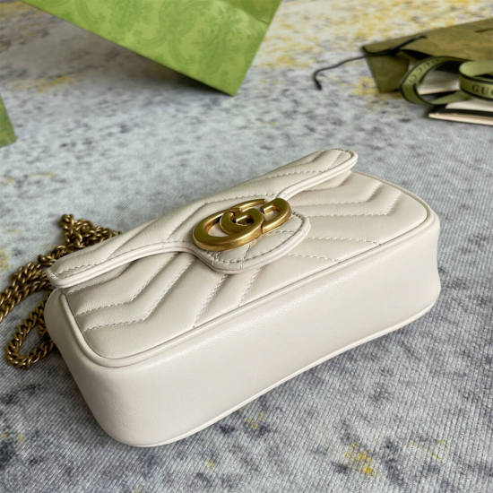 GG Marmont matelasse leather super mini bag GG Marmont matelasse leather super mini bag