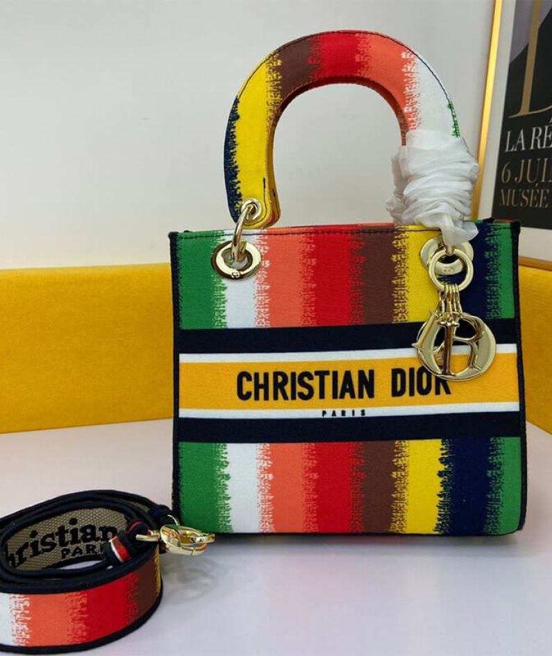 Medium LADY D-LITE handbag