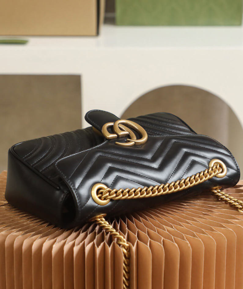GG Marmont small matelasse shoulder bag