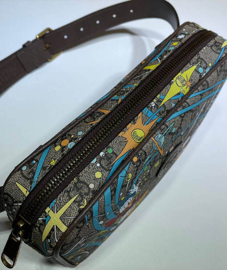 Disney x Gucci Donald Duck Print Belt Bag