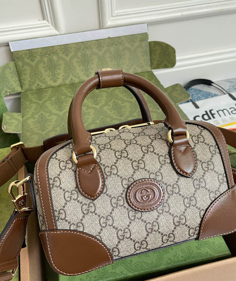 Small duffle bag with Interlocking G