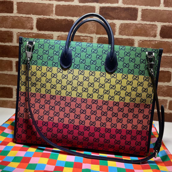 GG Multicolour large tote bag GG Multicolour large tote bag