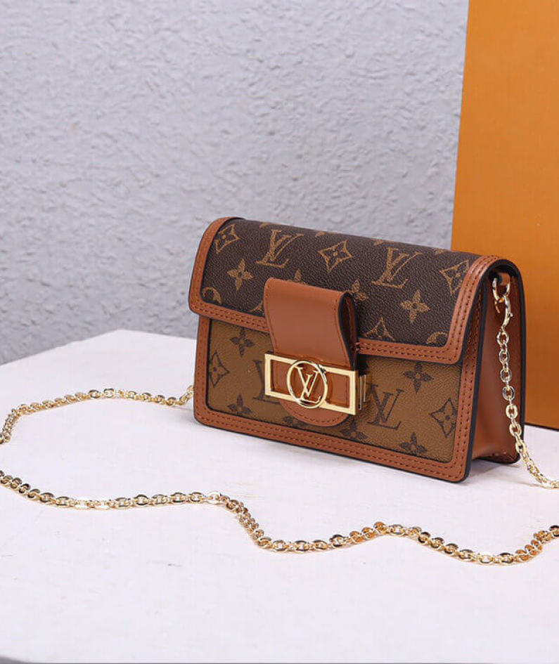 LV Dauphine Chain Wallet