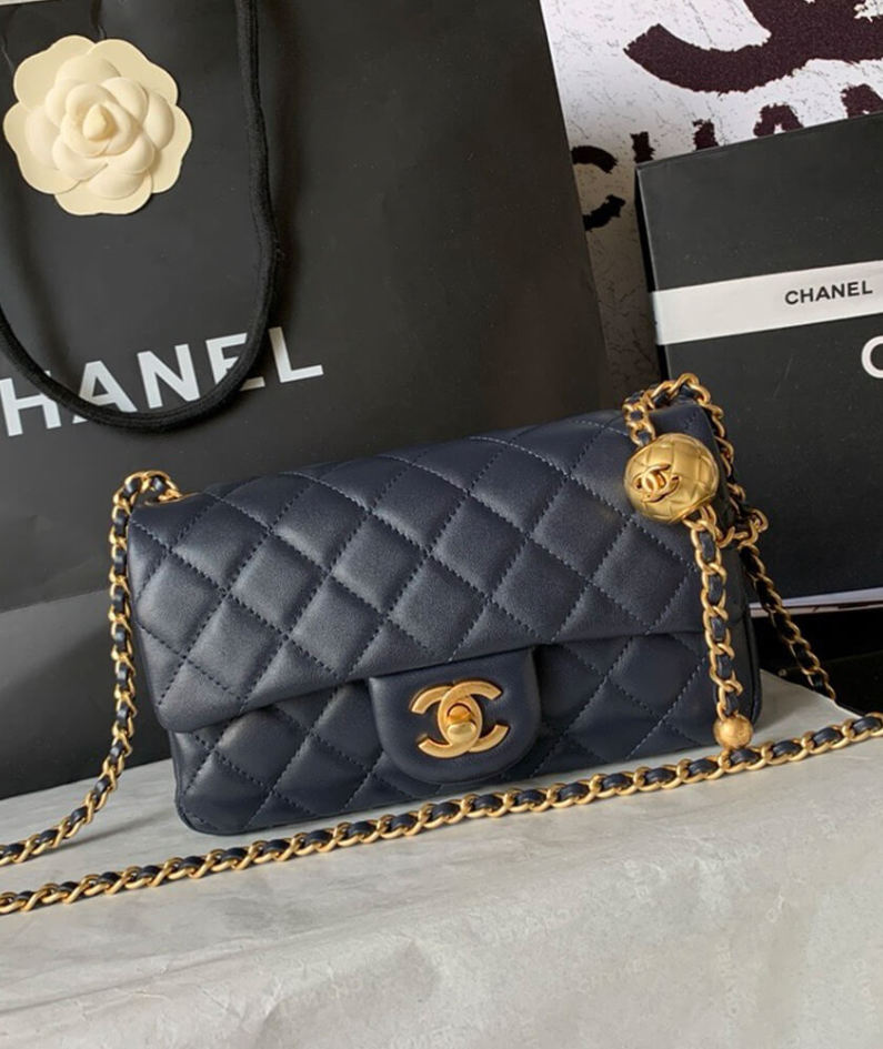 Chanel Pearl Crush Mini Rectangular Flap