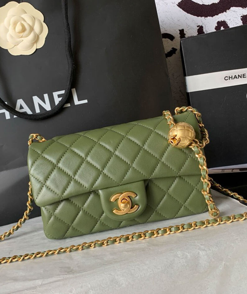 Chanel Pearl Crush Mini Rectangular Flap