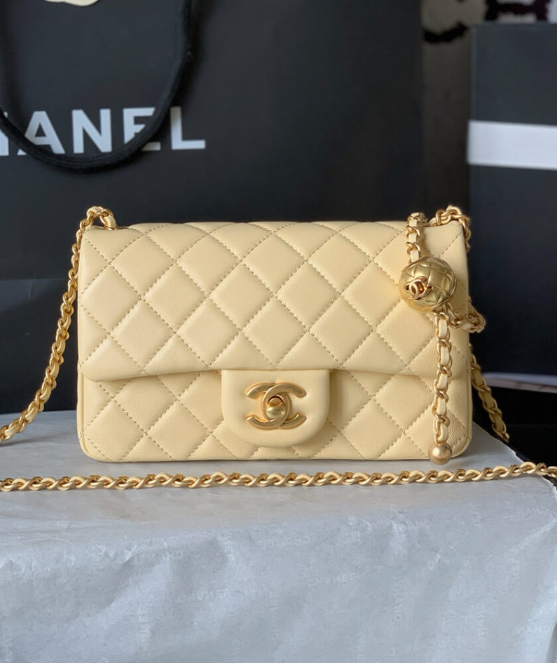 Chanel Pearl Crush Mini Rectangular Flap