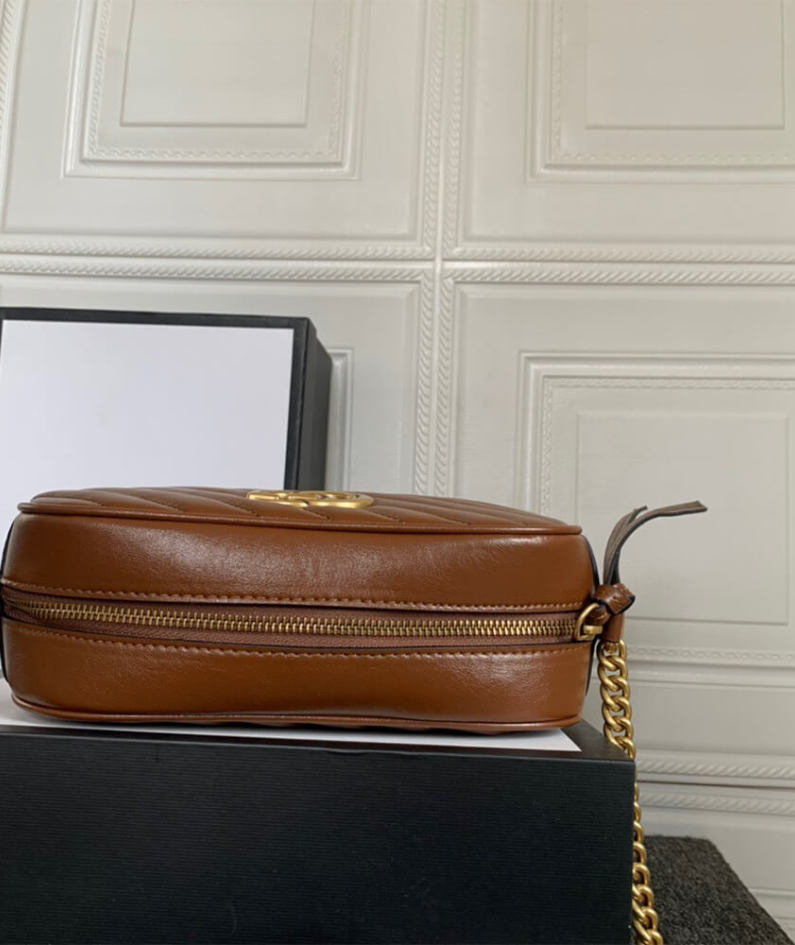 GG Marmont small matelasse shoulder bag