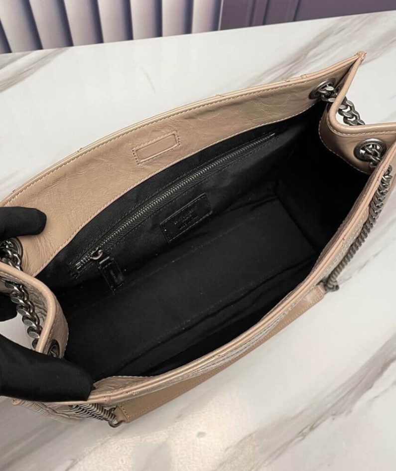 YSL NIKI SHOPPING IN VINTAGE LEATHER