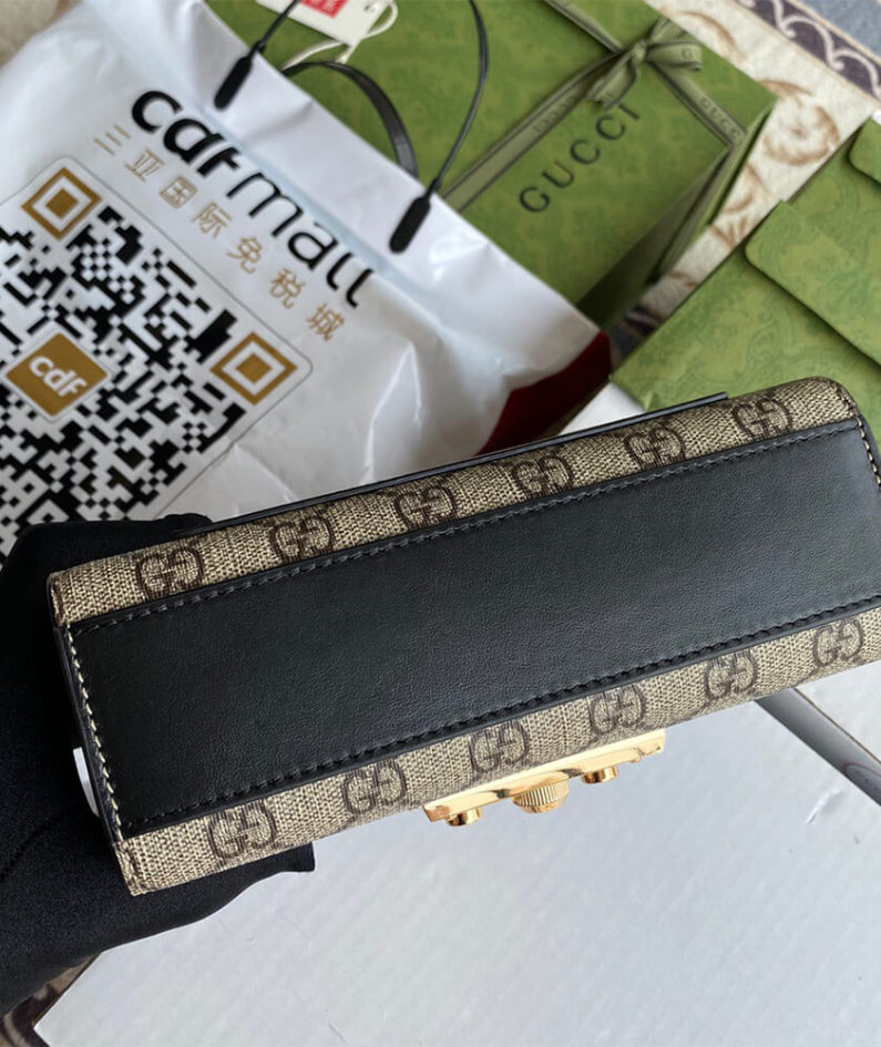 Padlock small GG shoulder bag
