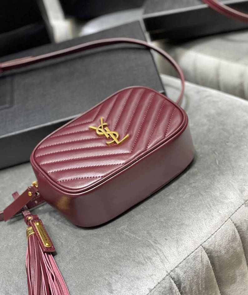 YSL LOU BELT BAG IN MATELASSE LEATHER