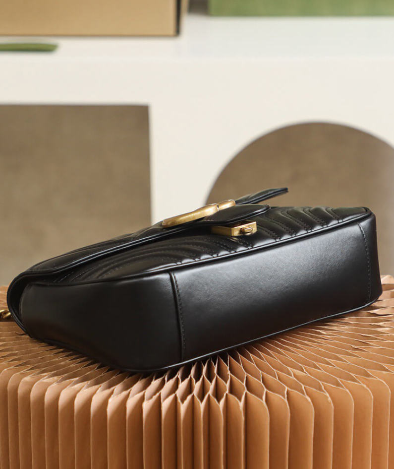GG Marmont small matelasse shoulder bag