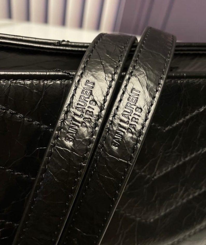 YSL NIKI SHOPPING IN VINTAGE LEATHER