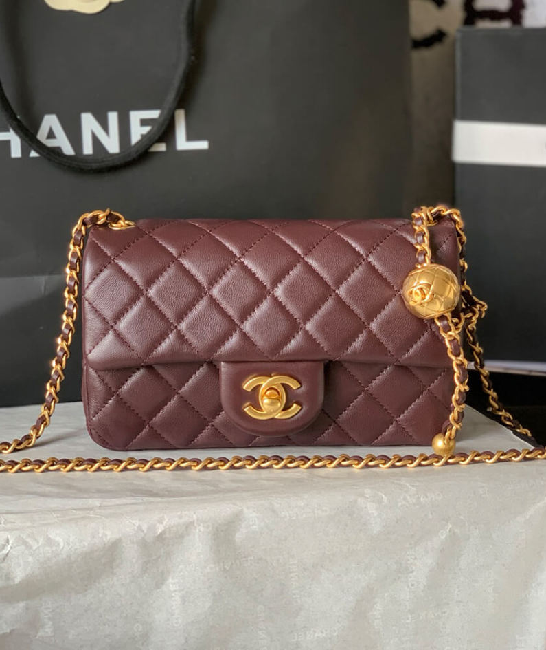 Chanel Pearl Crush Mini Rectangular Flap