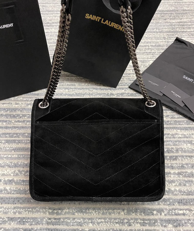 SAINT LAURENT NIKI MEDIUM IN SUEDE