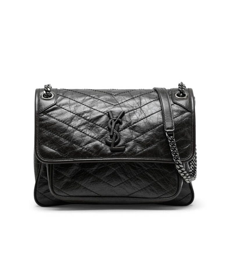 SAINT LAURENT NIKI MEDIUM IN CRINKLED VINTAGE LEATHER
