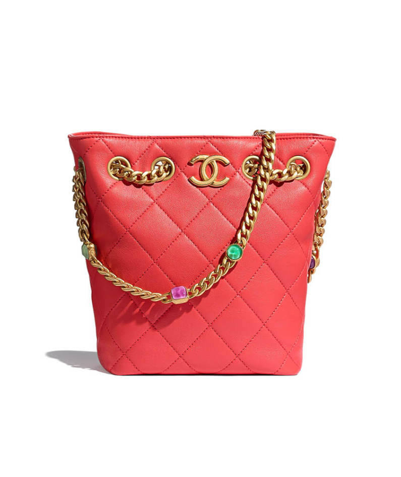 CHANEL Drawstring Bag