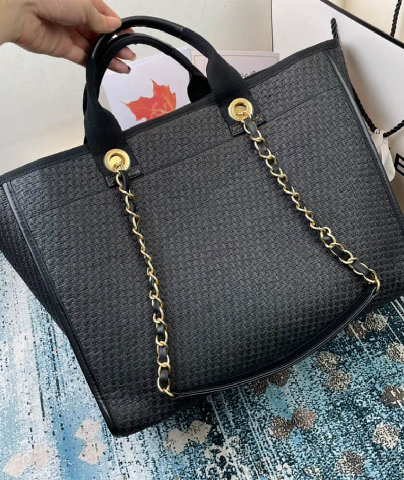 CHANEL Deauville Large Tote