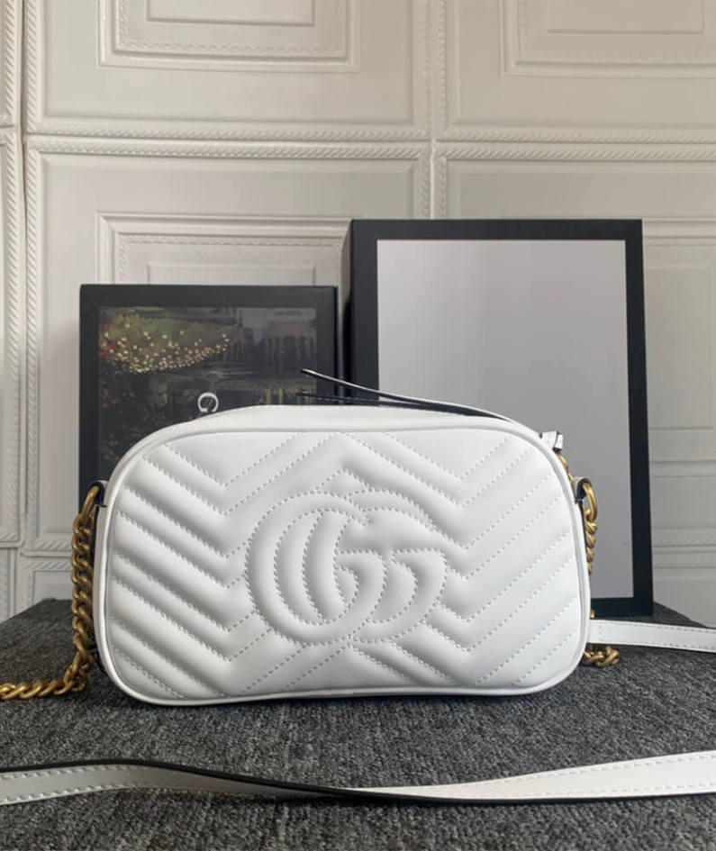 GG Marmont small matelasse shoulder bag