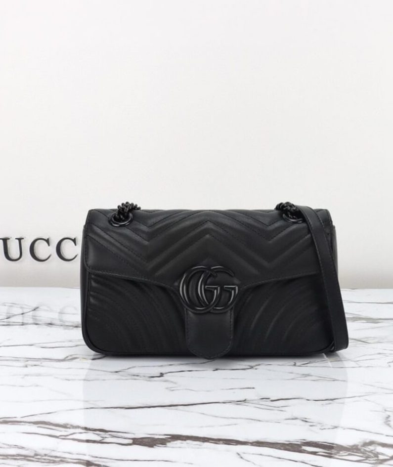 GG Marmont small matelasse shoulder bag