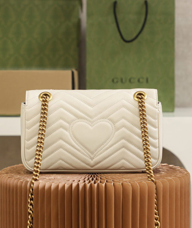 GG Marmont small matelasse shoulder bag